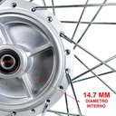 ARO DE LLANTA COMPLETO TRAS. HONDA CG TITAN 150 STD