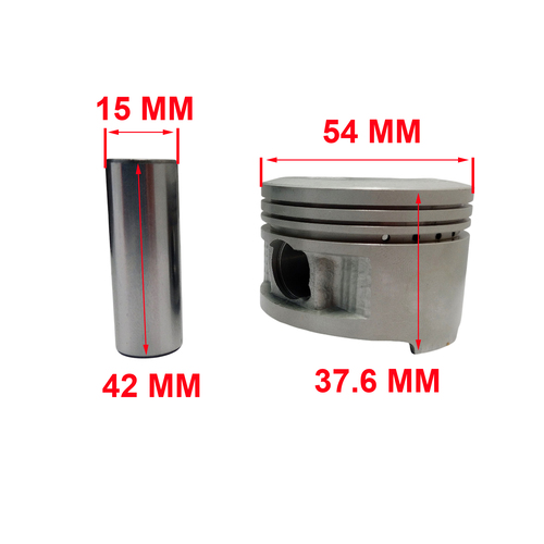 KIT CILINDRO + PISTON YAMAHA YBR 125/XTZ 125 (54mm) STD