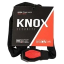 LINGA CADENA ACERADA KNOX 6024 75CMx6mm (2 LLAVES)