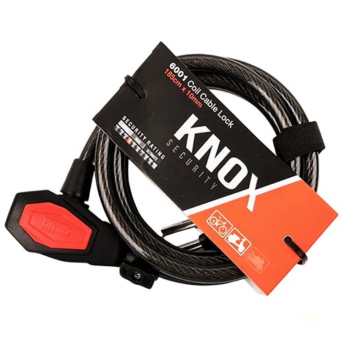 LINGA KNOX 6001 185CMx10mm (2 LLAVES) + SOPORTE