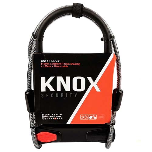 TRABA U KNOX 6011 11.5X23 + Alargador 120CM (2 Llaves) + Soporte