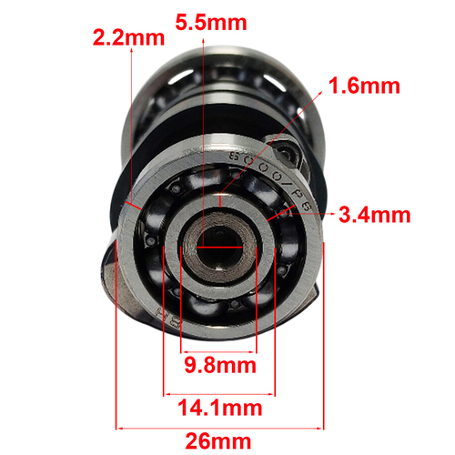 ARBOL DE LEVAS HONDA NAVI 110 STD