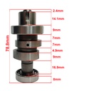 ARBOL DE LEVAS HONDA WAVE 110/WAVE 110S STD