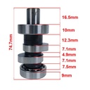 ARBOL DE LEVAS BAJAJ BOXER 150 STD