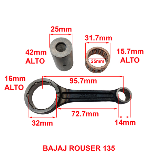 BIELA COMP. BAJAJ ROUSER 135 (95.5x14x32) STD