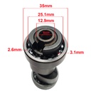 ARBOL DE LEVAS YAMAHA YBR 125 STD