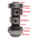 ARBOL DE LEVAS YAMAHA YBR 125 STD