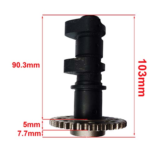 ARBOL DE LEVAS HONDA XR250 TORNADO / CBX 250 TWISTER STD