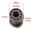 ARBOL DE LEVAS HONDA C125 BIZ STD