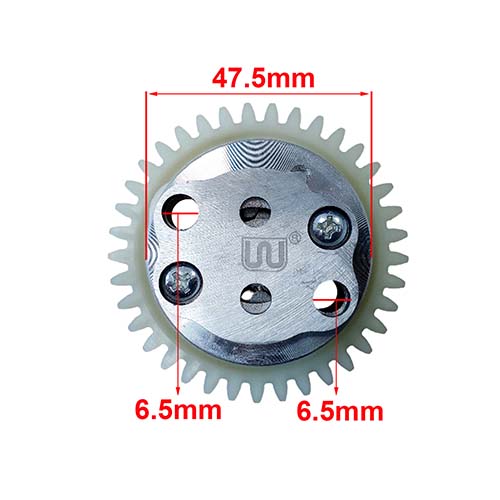 BOMBA DE ACEITE MOTORES CHINOS (37 DIENTES) STD