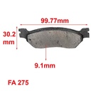 PASTILLAS DE FRENO YAMAHA SYGMA - CRYPTON ORA (99)