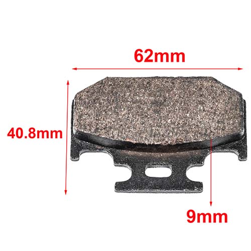 PASTILLAS DE FRENO SUZUKI DR 250 S - YAMAHA FAZER 250 / TRASERA ORA (50)