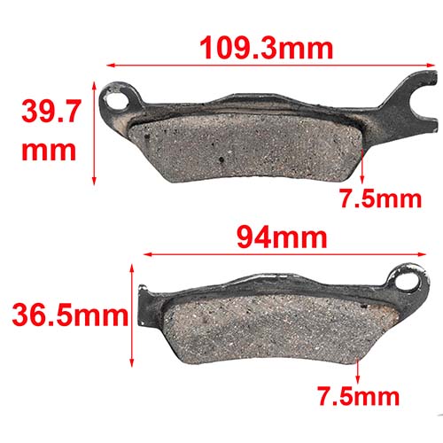 PASTILLAS DE FRENO KTM DUKE 200 - SUZUKI GIXXER 150 ORA (500)