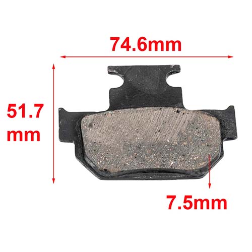 PASTILLAS DE FRENO ZANELLA PATAGONIA - CUSTOM 150 ORA (503)