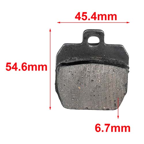 PASTILLAS DE FRENO GUERRERO - BAJAJ ROUSER / TRASERA ORA (507)