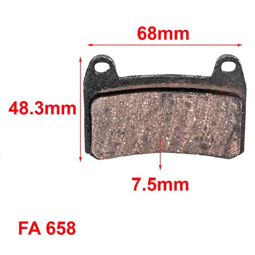 PASTILLAS DE FRENO ZANELLA KEEWAY / CORVEN ORA (514)