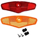 REFLECTOR RUEDA GRANDE AMBAR + ROJO CON KIT DE INSTALACION PLASTICA VC (1065)