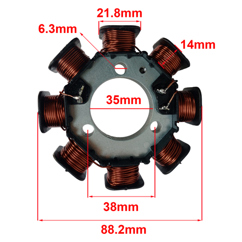 ESTATOR HONDA TITAN 2003/2005 DZE (10206)
