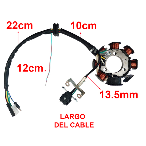 ESTATOR HONDA CG TITAN 125cc 01/02 STD