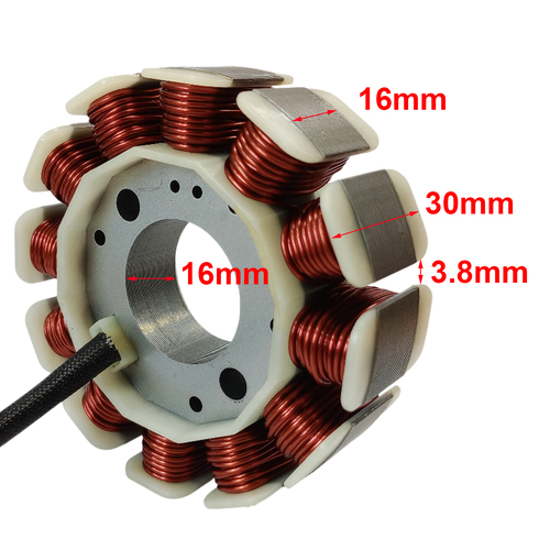 ESTATOR BAJAJ ROUSER NS160 SINGLE DISC STD