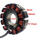 ESTATOR YAMAHA XTZ 125 (12 BOBINAS) M/N STD