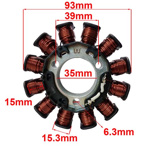 ESTATOR YAMAHA FZ16 STD