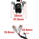 ESTATOR YAMAHA YBR 125 CHINA (8 BOBINAS) STD