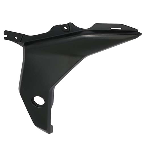 CACHA LATERAL INFERIOR BAJAJ ROUSER N160/N250 NEGRO LADO DERECHO MTC