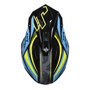 CASCO JUST1 J39 REVO BLUE FLUO YELLOW BLACK GLOSS XXL
