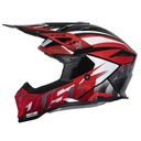 CASCO JUST1 J39 REVO RED WHITE BLACK GLOSS S