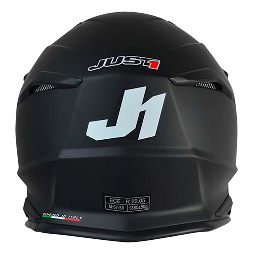 CASCO JUST1 J39 SOLID BLACK MATT L