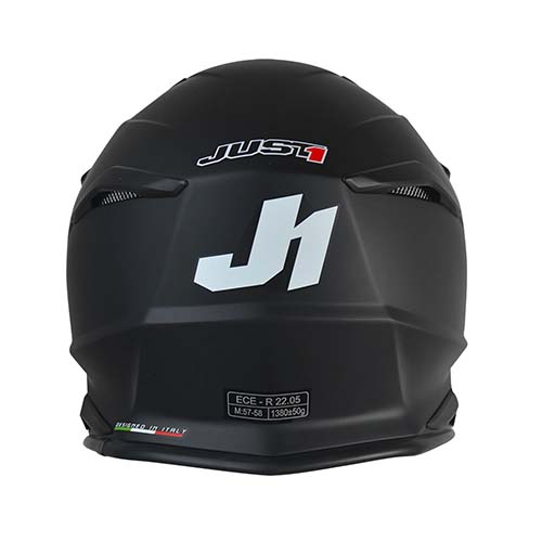 CASCO JUST1 J39 SOLID BLACK MATT XL