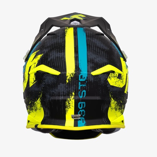 CASCO JUST1 J39 STORM BLUE FLUO YELLOW BLACK L