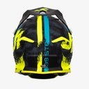 CASCO JUST1 J39 STORM BLUE FLUO YELLOW BLACK XXL