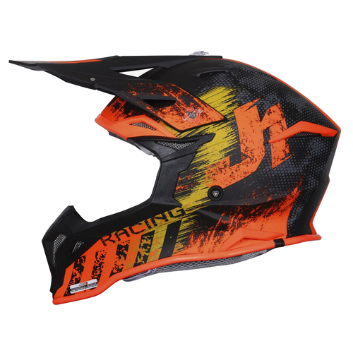 CASCO JUST1 J39 STORM ORANGE SAND BLACK XXL