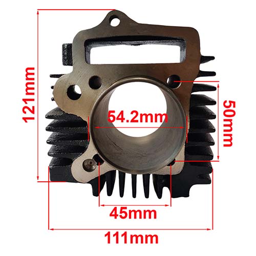 KIT CILINDRO + PISTON HONDA C100 BIZ STD