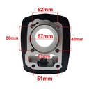 KIT CILINDRO + PISTON HONDA CBF125 TWISTER STD