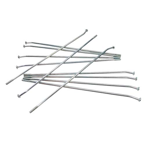 RAYOS TRASEROS + NIPLES HONDA XR150L (36u) CROMADO STD