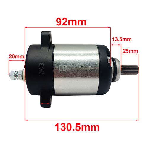 MOTOR DE ARRANQUE HONDA CBF125 TWISTER STD