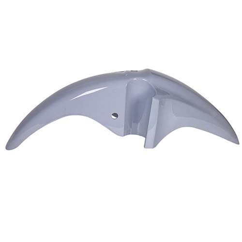 GUARDABARRO DEL. MOTOMEL NEW S2 TUBULAR GRIS OEM