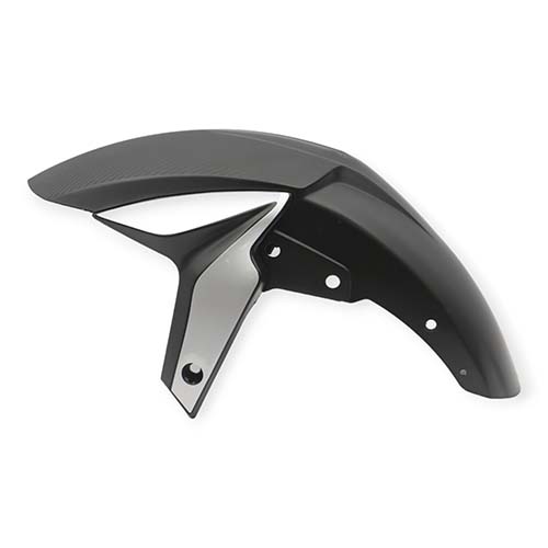 GUARDABARRO DEL. BAJAJ ROUSER NS200 GRIS MTC