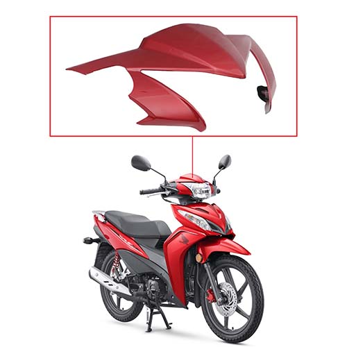 MASCARA CUBRE OPTICA HONDA WAVE 110S FULL ROJO MTC