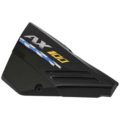 CACHA LATERAL SUZUKI AX100 NEGRO LADO IZQUIERDO MTC