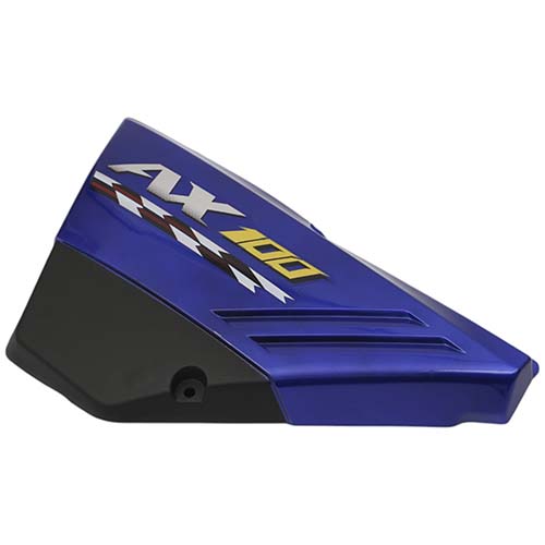 CACHA LATERAL SUZUKI AX100 AZUL LADO IZQUIERDO MTC