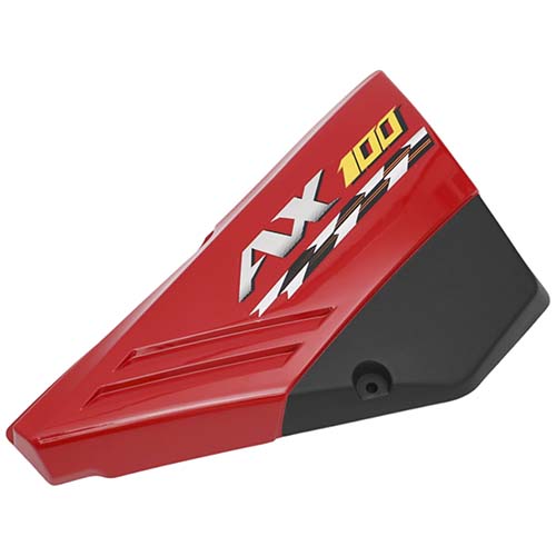 CACHA LATERAL SUZUKI AX100 ROJO LADO DERECHO MTC