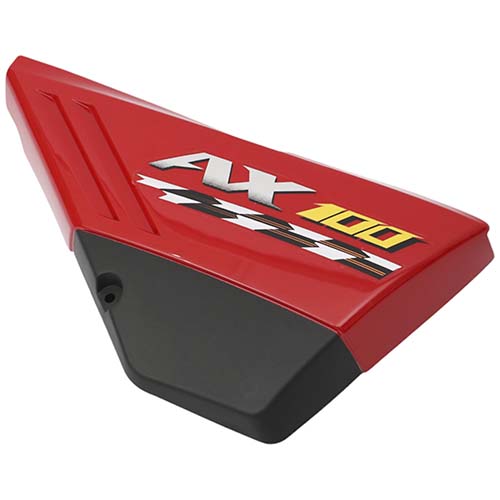 CACHA LATERAL SUZUKI AX100 ROJO LADO DERECHO MTC