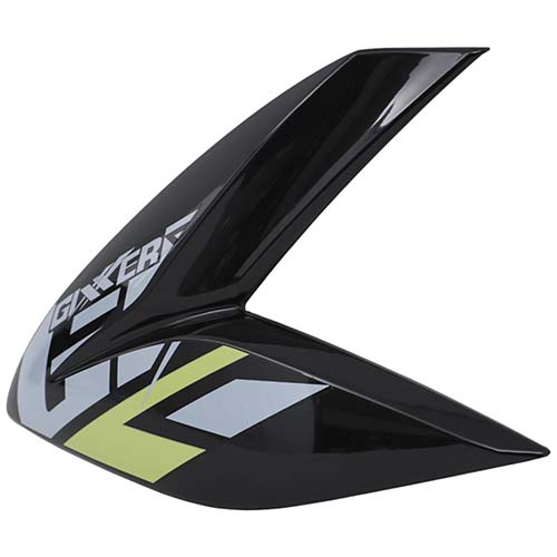 CACHA LATERAL TANQUE SUZUKI GIXXER 150 (2019-2025) NEGRO LADO IZQUIERDO MTC