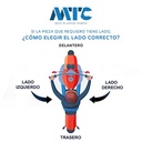 CACHA BAJO ASIENTO SUZUKI GIXXER 150 (2019-2025) ROJO LADO DERECHO MTC