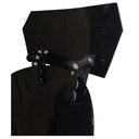 DEFLECTOR DE PARABRISAS NEGRO UNIVERSAL CON SOPORTE PHANTOM MTC (NAC)