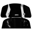 DEFLECTOR DE PARABRISAS NEGRO UNIVERSAL CON SOPORTE EDGE MTC (NAC)